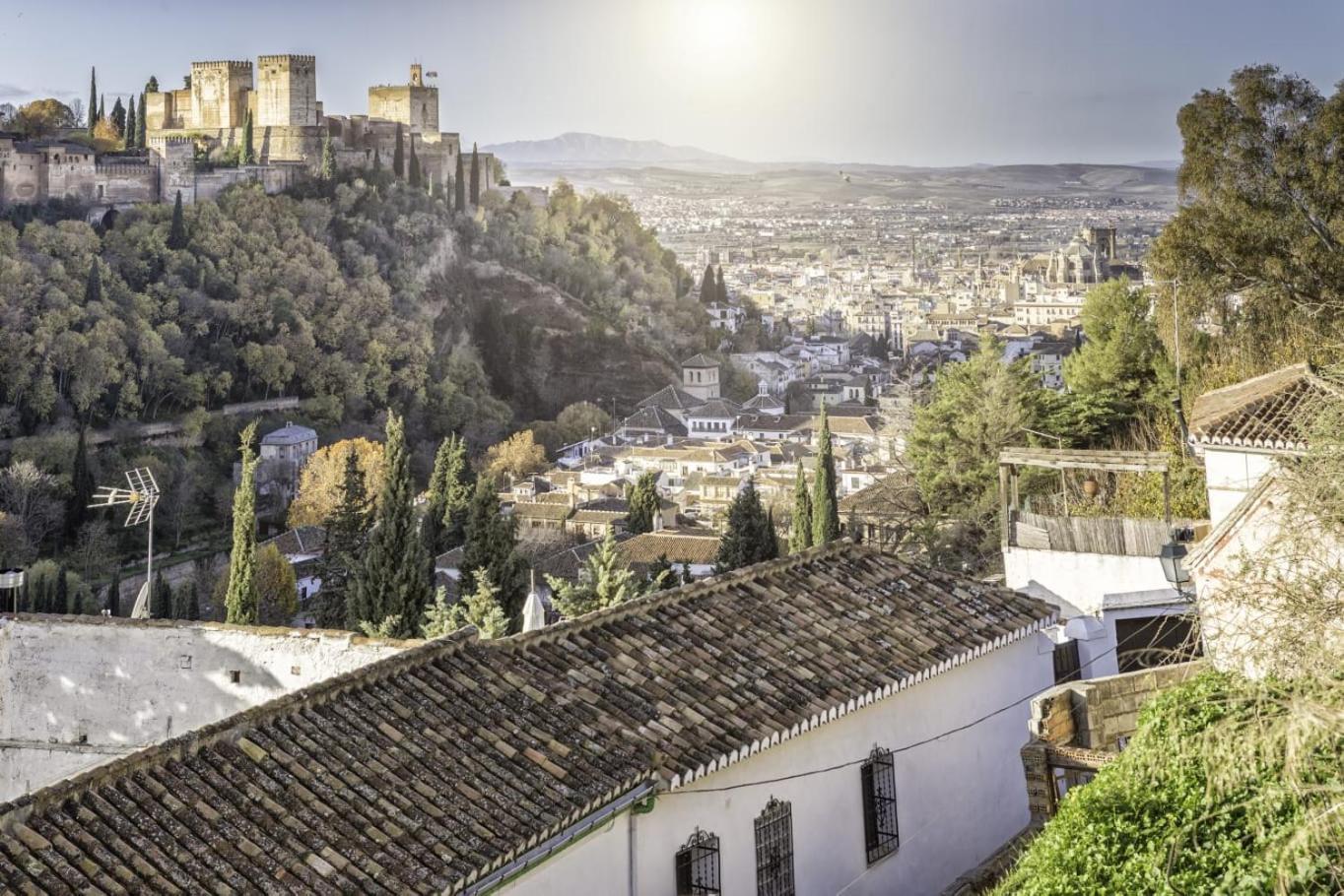 Acogedor Y Silencioso Duplex Albaicin, Cerca Del Mirador De San Nicolas Granada Exterior foto